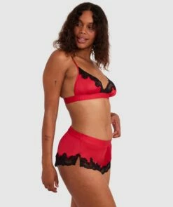 Sammy Short - Red 10 Sammy Short - Red -BRAS N THINGS Shop sammy short red 01406106 7