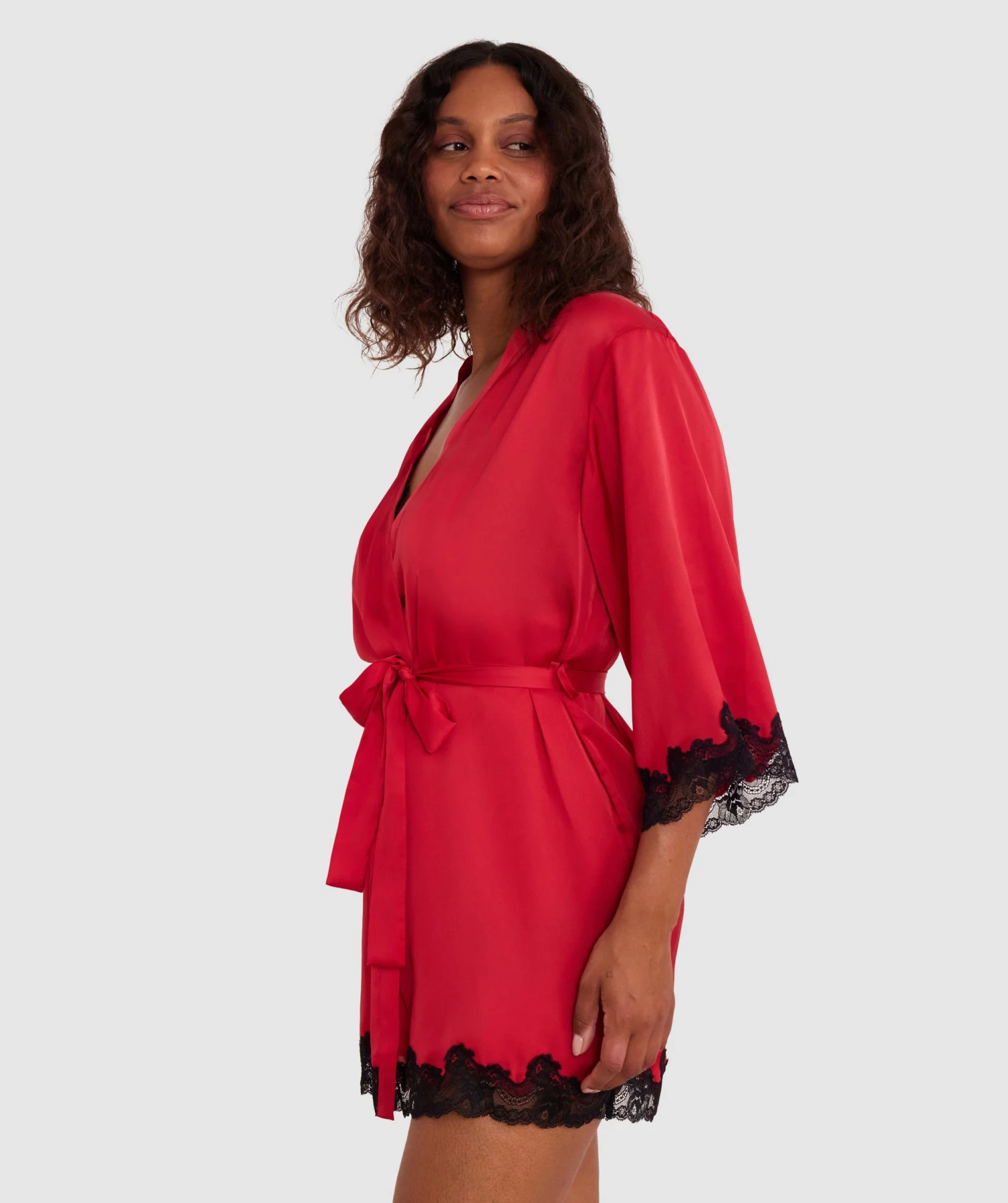 Sammy Short Wrap - Red 5 Sammy Short Wrap - Red - Image 5