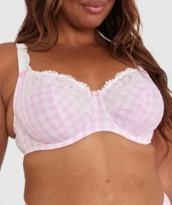 Sapphire Full Coverage Underwire Bra - Print Check 9 Sapphire Full Coverage Underwire Bra - Print Check -BRAS N THINGS Shop sapphire full coverage underwire bra print check 00015755 11