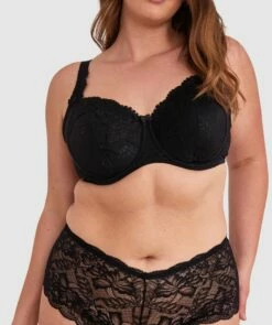 Sapphire Full Cup Bra - Black -BRAS N THINGS Shop sapphire full cup bra black 00015703 1