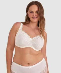 Sapphire Full Cup Bra - Ivory -BRAS N THINGS Shop sapphire full cup bra ivory 00015701