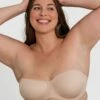 Sapphire Strapless Underwire Bra - Nude