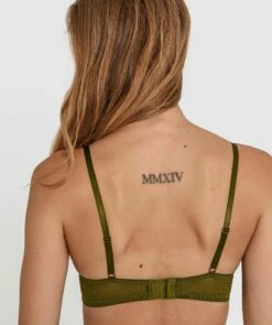 Saskia Push Up Bra - Khaki -BRAS N THINGS Shop saskia push up bra khaki 01377701 5