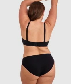 Smooth Comfort Bikini Cut Knicker - Black -BRAS N THINGS Shop smooth comfort bikini cut knicker black 00072801