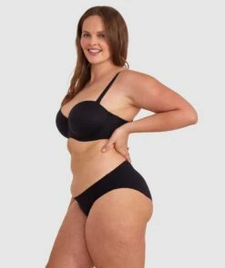 Smooth Comfort Bikini Cut Knicker - Black -BRAS N THINGS Shop smooth comfort bikini cut knicker black 00072801 6