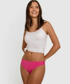 Smooth Comfort Lace Bikini - Fuchsia Pink