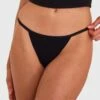 Smooth Comfort Mini V Knicker - Black