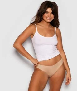 Smooth Comfort V String Knicker - Nude -BRAS N THINGS Shop smooth comfort v string knicker nude 11386802 11