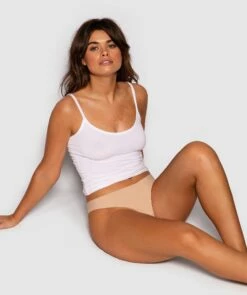 Smooth Comfort V String Knicker - Nude -BRAS N THINGS Shop smooth comfort v string knicker nude 11386802 15