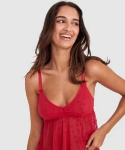 Stolen Hearts Cami - Red