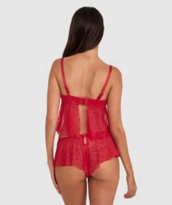 Stolen Hearts Cami - Red -BRAS N THINGS Shop stolen hearts cami red 01467201 4