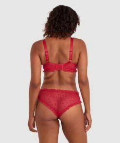 Stolen Hearts Full Coverage Bra - Red -BRAS N THINGS Shop stolen hearts full coverage bra red 01480601 3