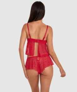 Stolen Hearts Short - Red -BRAS N THINGS Shop stolen hearts short red 01467101 3