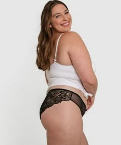 Suzie Brazilian Knicker - Black -BRAS N THINGS Shop suzie brazilian knicker black 01395902 4
