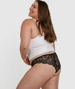 Suzie Brazilian Knicker - Black -BRAS N THINGS Shop suzie brazilian knicker black 01395902 5