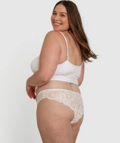 Suzie Brazilian Knicker - Ivory -BRAS N THINGS Shop suzie brazilian knicker ivory 01395903 4