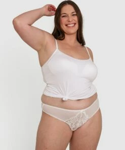 Suzie Brazilian Knicker - Ivory -BRAS N THINGS Shop suzie brazilian knicker ivory 01395903 8