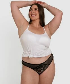 Suzie V String - Black