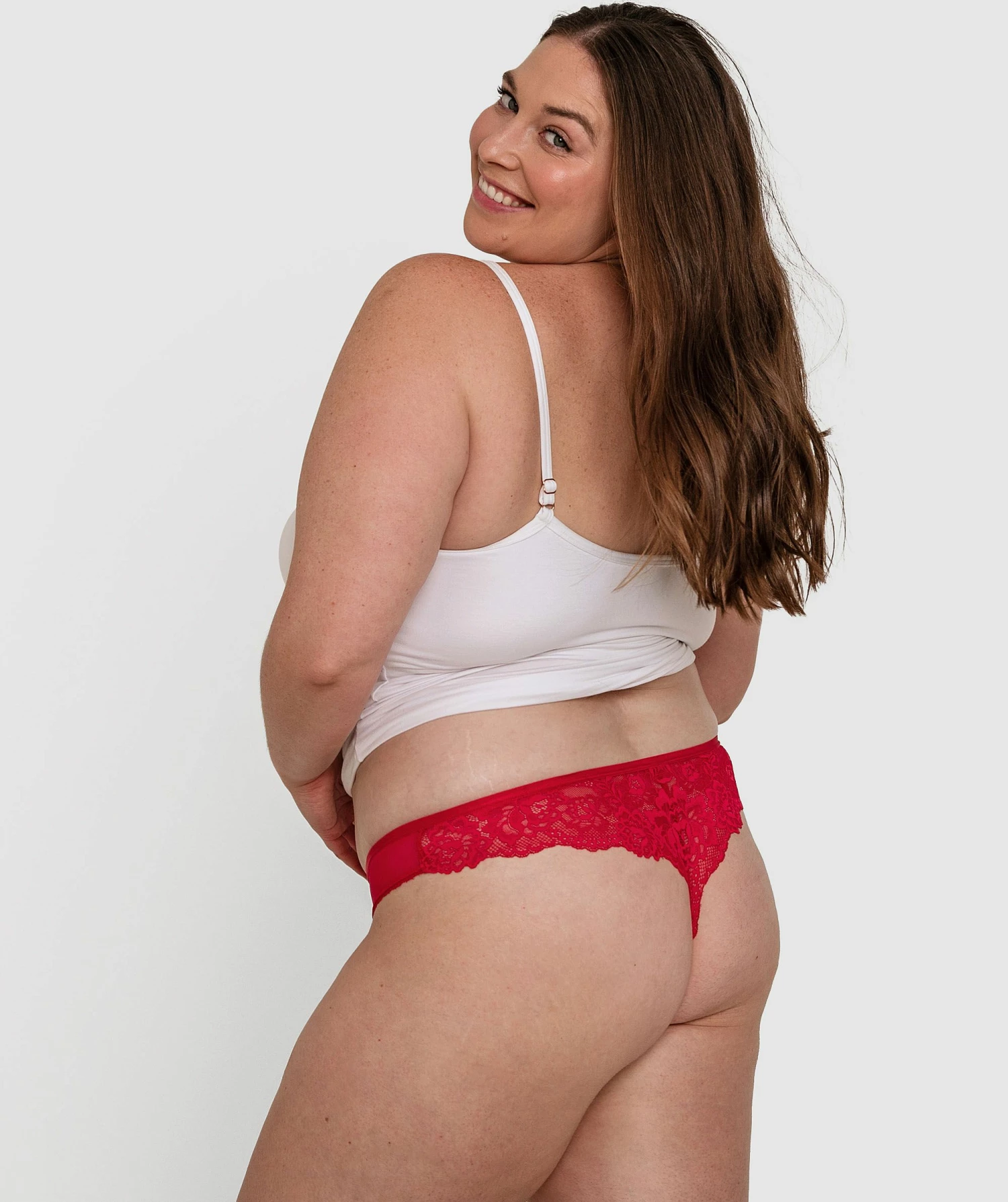 Suzie V String - Red 2 Suzie V String - Red - Image 2