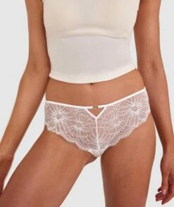 Tia Brazilian Knicker - Ivory
