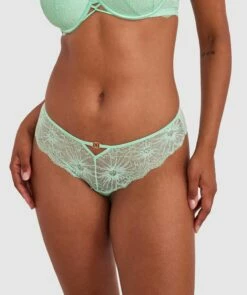 Tia Brazilian Knicker - Mint Green