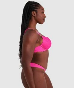 Tia Contour Plunge Bra - Pink -BRAS N THINGS Shop tia contour plunge bra pink 00754105 10