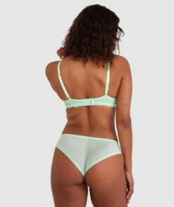 Tia Full Cup Plunge Bra - Mint Green -BRAS N THINGS Shop tia full cup plunge bra mint green 01440801 6