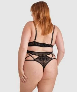 Tia Push Up Bodysuit - Black -BRAS N THINGS Shop tia push up bodysuit black 01441002 6