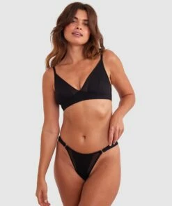 Tiffany Bralette - Black -BRAS N THINGS Shop tiffany bralette black 01481201 5