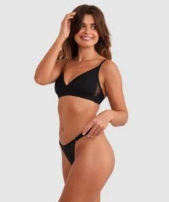 Tiffany Bralette - Black -BRAS N THINGS Shop tiffany bralette black 01481201 6