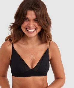 Tiffany Bralette - Black -BRAS N THINGS Shop tiffany bralette black 01481201 7