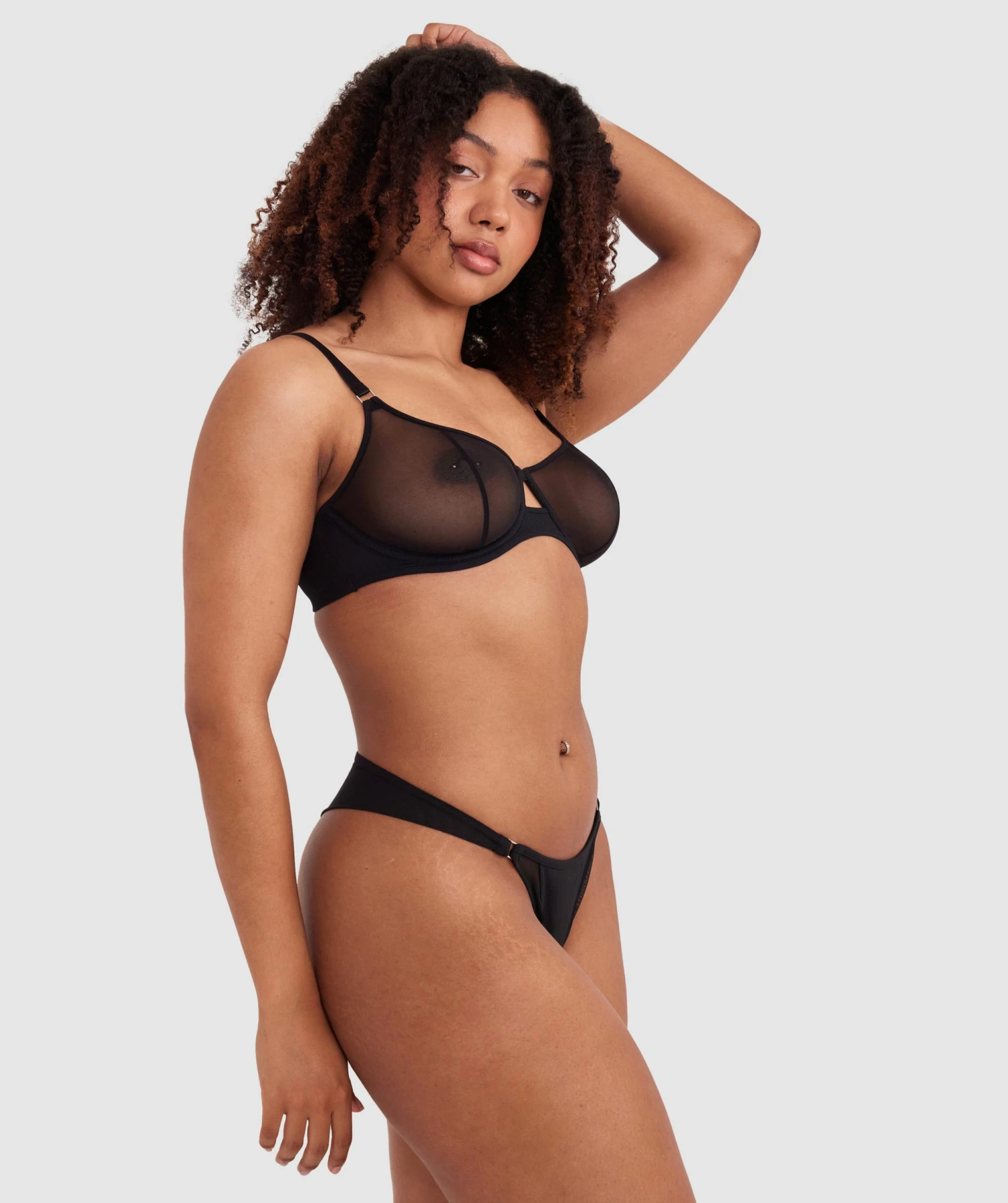 Tiffany Underwire Bra - Black 4 Tiffany Underwire Bra - Black - Image 4