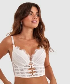 Vamp A Love Affair Push Up Bra - Ivory