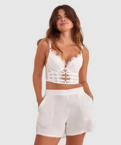 Vamp A Love Affair Push Up Bra - Ivory -BRAS N THINGS Shop vamp a love affair push up bra ivory 01282902 9