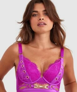 Vamp Agent Lust Push Up Bra - Pink