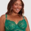 Vamp Ain't No Other Full Cup Underwire Bra - Green