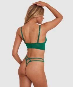 Vamp Ain't No Other Push Up Bra - Green 9 Vamp Ain't No Other Push Up Bra - Green -BRAS N THINGS Shop vamp ain t no other push up bra green 01425701 11