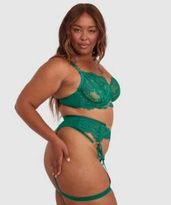 Vamp Ain't No Other Suspender - Green 10 Vamp Ain't No Other Suspender - Green -BRAS N THINGS Shop vamp ain t no other suspender green 01426101 12