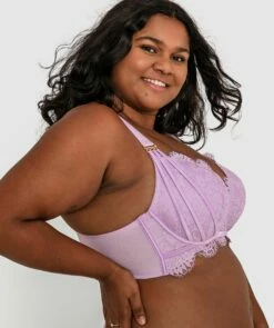Vamp Back For More Push Up Bra - Lilac -BRAS N THINGS Shop vamp back for more push up bra lilac 01364502 5
