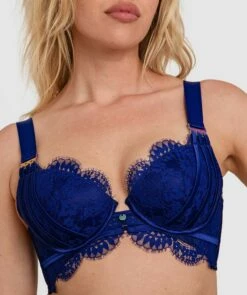 Vamp Back For More Push Up Bra - Navy -BRAS N THINGS Shop vamp back for more push up bra navy 01364501 1