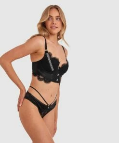 Vamp Diamond Eclipse Corset - Black 8 Vamp Diamond Eclipse Corset - Black -BRAS N THINGS Shop vamp diamond eclipse corset black 01454201 2