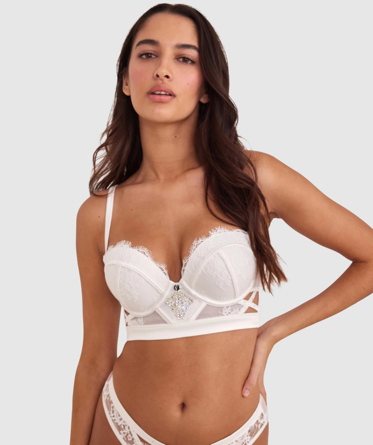 Vamp Dream Believer Strapless Push Up Bra - Ivory 5 Vamp Dream Believer Strapless Push Up Bra - Ivory - Image 5