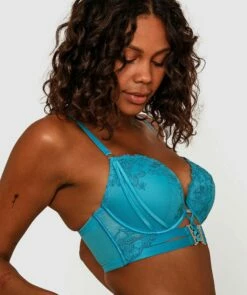 Vamp Eloise Push Up Bra - Aqua -BRAS N THINGS Shop vamp eloise push up bra aqua 01092503 3