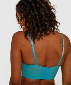 Vamp Eloise Push Up Bra - Aqua -BRAS N THINGS Shop vamp eloise push up bra aqua 01092503 4