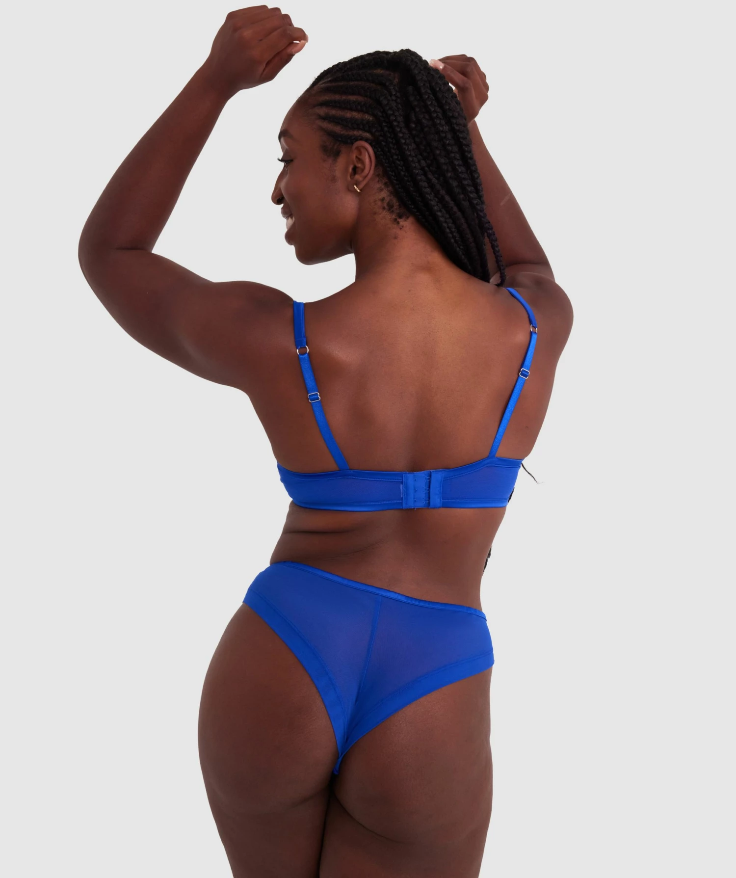 Vamp Enjoy Lovebirds High Waist Brief - Cobalt Blue 4 Vamp Enjoy Lovebirds High Waist Brief - Cobalt Blue - Image 4