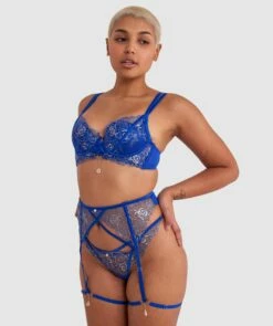 Vamp Enjoy Lovebirds V String - Cobalt Blue -BRAS N THINGS Shop vamp enjoy lovebirds v string cobalt blue 01348603 9