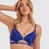 Vamp Guilty Pleasure Push Up Bra - Navy