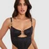 Vamp Miami Heat Corset - Black