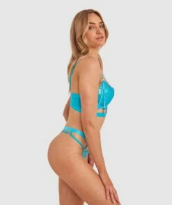 Vamp Sea Vixen Push Up Bra - Teal -BRAS N THINGS Shop vamp sea vixen push up bra teal 01458701 17