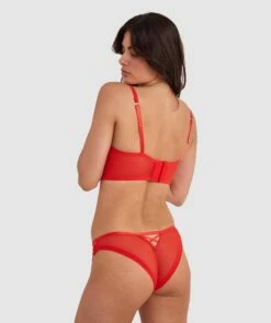 Vamp She's A Vamp Brazilian Knicker - Red